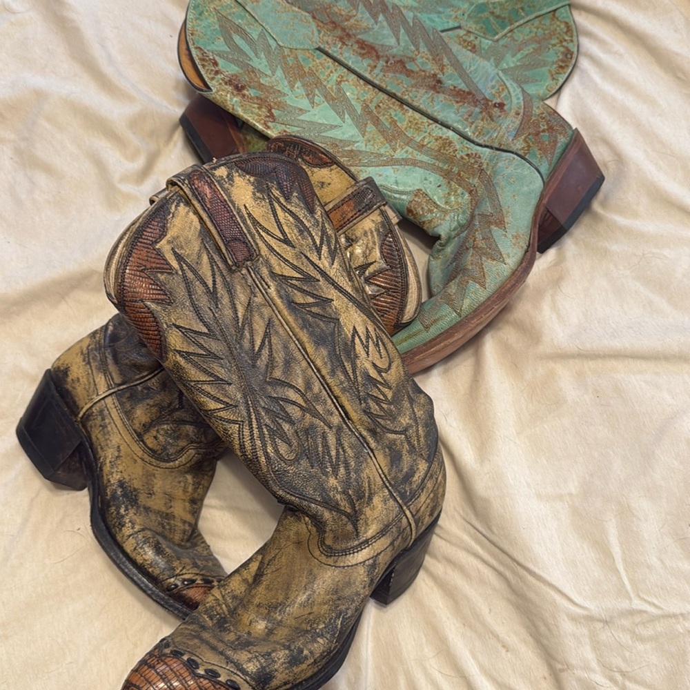 Vintage cowboy boots